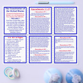 Amendementen 11-27 van de V.S. Pocket Pamphlet / B Flyer (Enkel)