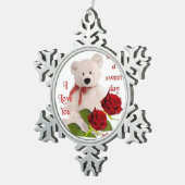 amendementen tin sneeuwvlok ornament (Rechts)