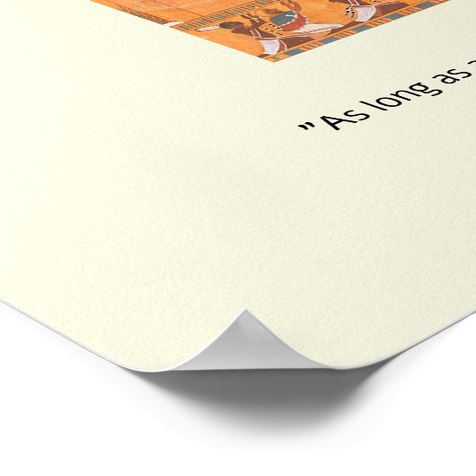 Amenhotep III en zijn moeder Mutemwia in een kiosk Poster (Hoek)