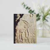 Amenophis IV, Nefertiti en Dochter implementeren Briefkaart (Staand voorkant)