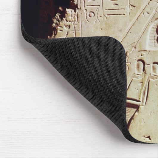 Amenophis IV, Nefertiti en Dochter implementeren Muismat (Hoek)