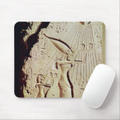 Amenophis IV, Nefertiti en Dochter implementeren Muismat (Met muis)