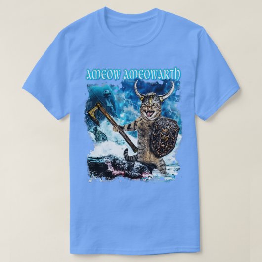 Ameow Ameowarth Metal Cats Tribute T-shirt (Design voorkant)