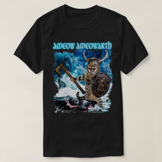 Ameow ameowarth t-shirt (Design voorkant)