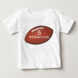 Amer Football 5 Maandelijks Baby Shirt voor Baby A