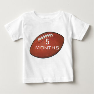 Amer Football 5 Maandelijks Baby Shirt voor Baby A