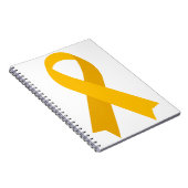Amer Ribbon Appendix Cancer Pseudomyxoma Peritonei Notitieboek (Rechterzijde)