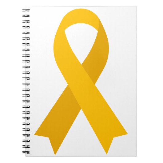 Amer Ribbon Appendix Cancer Pseudomyxoma Peritonei Notitieboek (Voorkant)