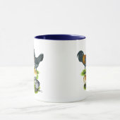 Ameraucana Chicken Family Mok (Midden)