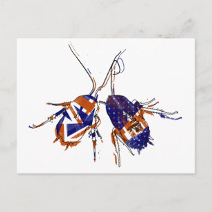 Ameri-Brit Cockroaches Briefkaart