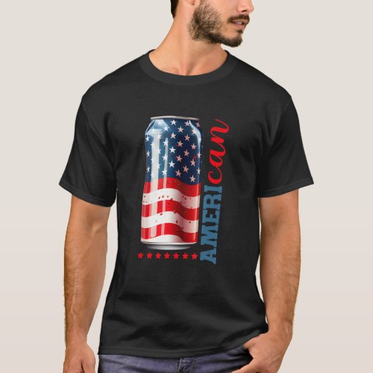 Ameri can 4th of july Sublimation 6 T-shirt (Voorkant)