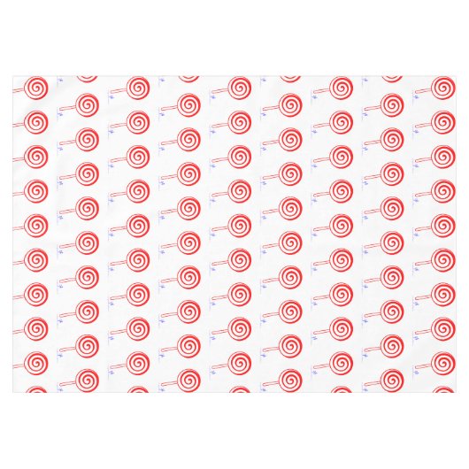 Ameri-Lollipops! Ik ben patriottisch Tafelkleed (Voorkant (Horizontaal))