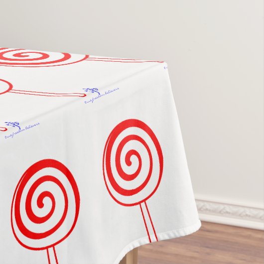 Ameri-Lollipops! Ik ben patriottisch Tafelkleed (Voorbeeld)