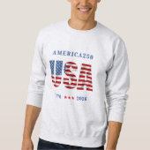 AMERICA250 1776-2026 Celebration Mens Trui (Voorkant)