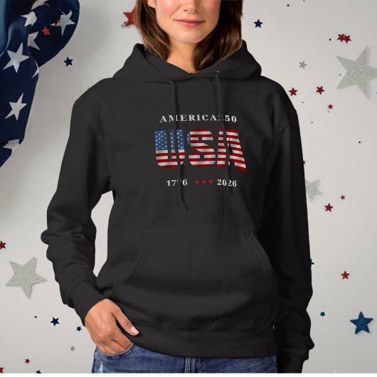AMERICA250 1776-2026 Viering Hoodie