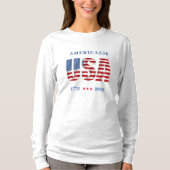 AMERICA250 1776-2026 Viering T-shirt (Voorkant)
