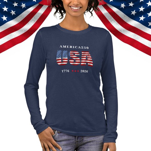 AMERICA250 1776-2026 Viering Tri-Blend Shirt