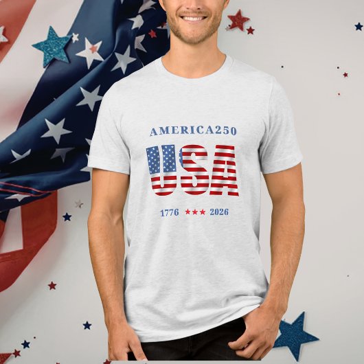 AMERICA250 1776-2026 Viering Tri-Blend Shirt