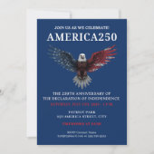 AMERICA250 FEEST 4 JULI FEESTVIERING KAART (Voorkant)