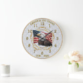 America250 Jubileum of America Wall Clock Grote Klok (Huis)