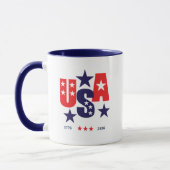 AMERICA250 Onafhankelijkheidsdag 1776 - 2026 Mok (Links)