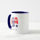 AMERICA250 Onafhankelijkheidsdag 1776 - 2026 Mok (Voorkant links)
