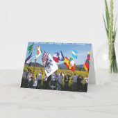 America500 brengt de Uitgave van de Verjaardag Kaart (Achterkant)