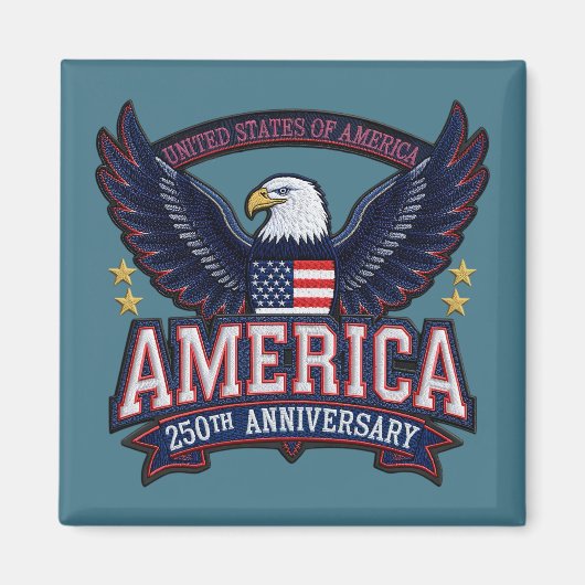 America 2050 Celebration Magnet (Voorkant)