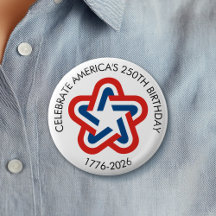 America 250 - 1776-2026 Star Design