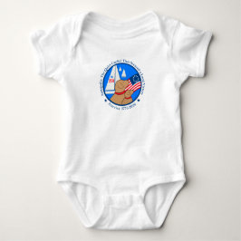 America 250 Annapolis Edition Baby Short Sleeve Romper
