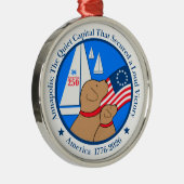 America 250 Annapolis Special Edition Metalen Ornament (Rechts)