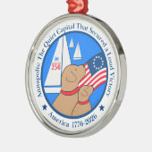 America 250 Annapolis Special Edition Metalen Ornament (Links)