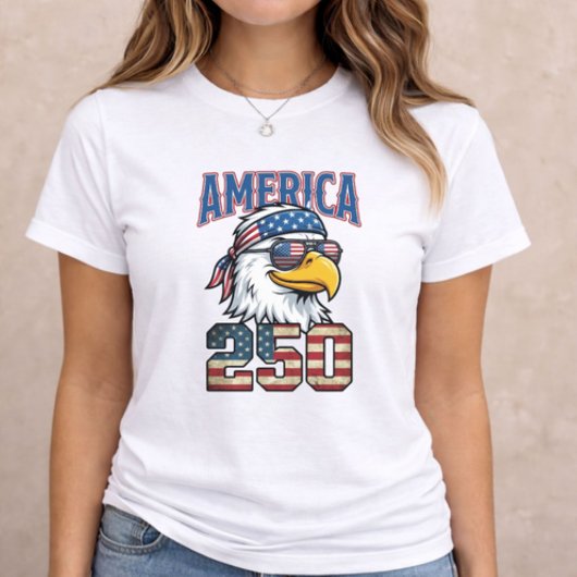 America 250 Anniversary Eagle Tri-Blend Shirt