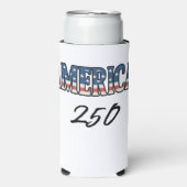 America 250 Anniversary Seltzer Blikjeskoeler (Seltzer Voorkant)