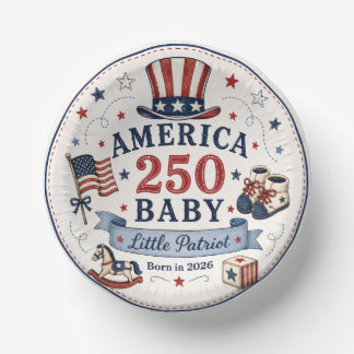 America 250 Baby / Kleine Patriot Papieren Kommen