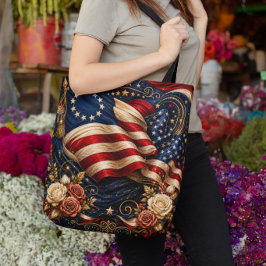 America 250 Boodschappentas Tote Bag