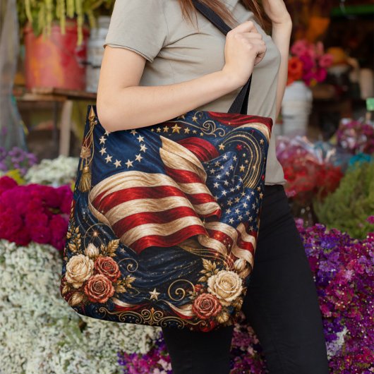 America 250 Boodschappentas Tote Bag