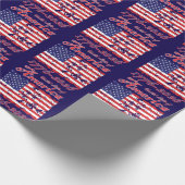 America 250 cadeaupapier (Hoek)