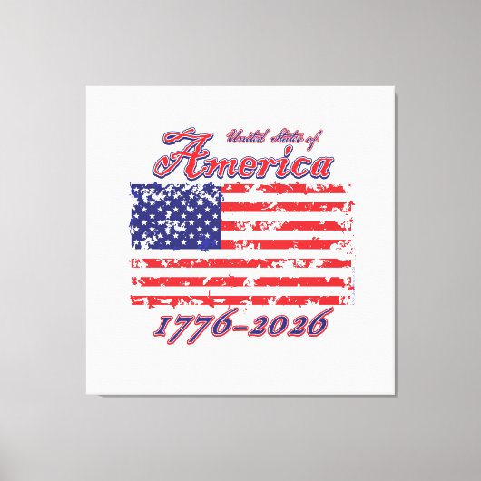 America 250 canvas afdruk (Voorkant)
