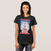 AMERICA 250 Crème Chow T-shirt (Voorkant volledig)