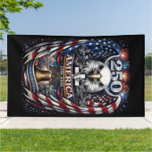 America 250 Eagle, Fireworks, and Freedom  Spandoek (Buitenkant)