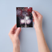 America 250 Gemeenschapsvuurwerk WA Monument Flyer (Hand)