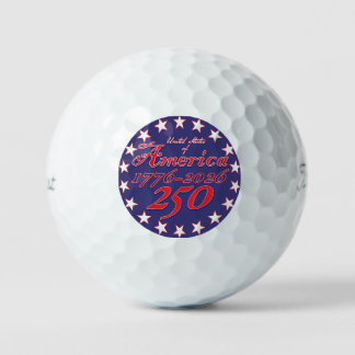 America 250 golfballen