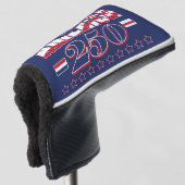 America 250 golfheadcover (3/4 voorkant)