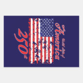 America 250 inpakpapier vel (Voorkant 2)