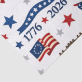 America 250 Liberty Bell Flag 1776-2026 Tissuepapier (Detail)