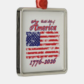 America 250 metalen ornament (Rechts)