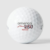 America 250 Monogram Golfballen - Callaway Cadeau (Voorkant)