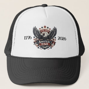 America 250 Patriottische Adelaar Trucker Hoed 177 Pet
