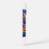 America 250 Pride Vlag iPhone 15 Hoesje (Rechterkant)